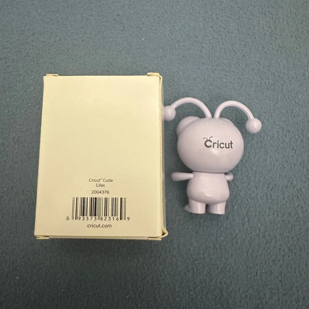 Cricut Cutie Lilac Collectible Figurine Mascot 3 Inch Purple 2004376 with Box